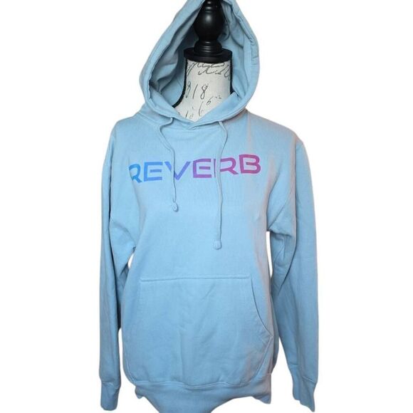 Smart Blanks Women’s Size Small Light Blue Reverb Oversize Sweatshirt - Picture 1 of 4